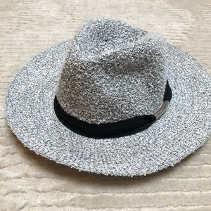 Anthropology Light Gray Fedora